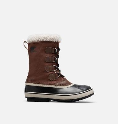 Sorel 1964 Pac Boots UK - Mens Snow Boots Dark Brown (UK8203576)